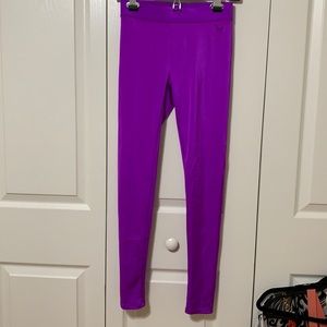 PINK Victoria's Secret Vibrant Purple Leggings